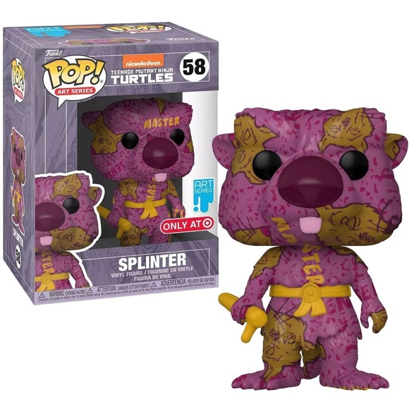 Splinter Artist Series Teenage Mutant Ninja Turtles Funko Pop! - Exclusive - Picture 1 of 4